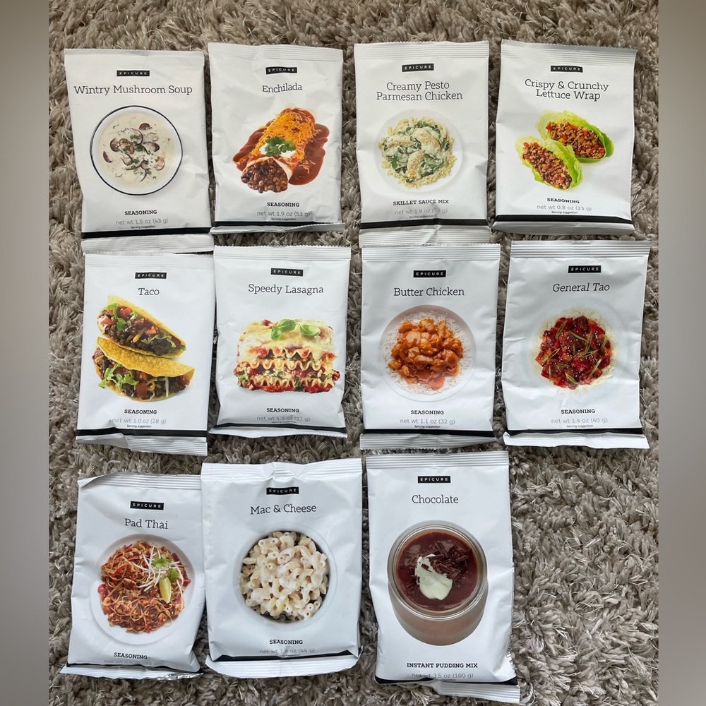 Epicure Seasonings- Variety of 11!